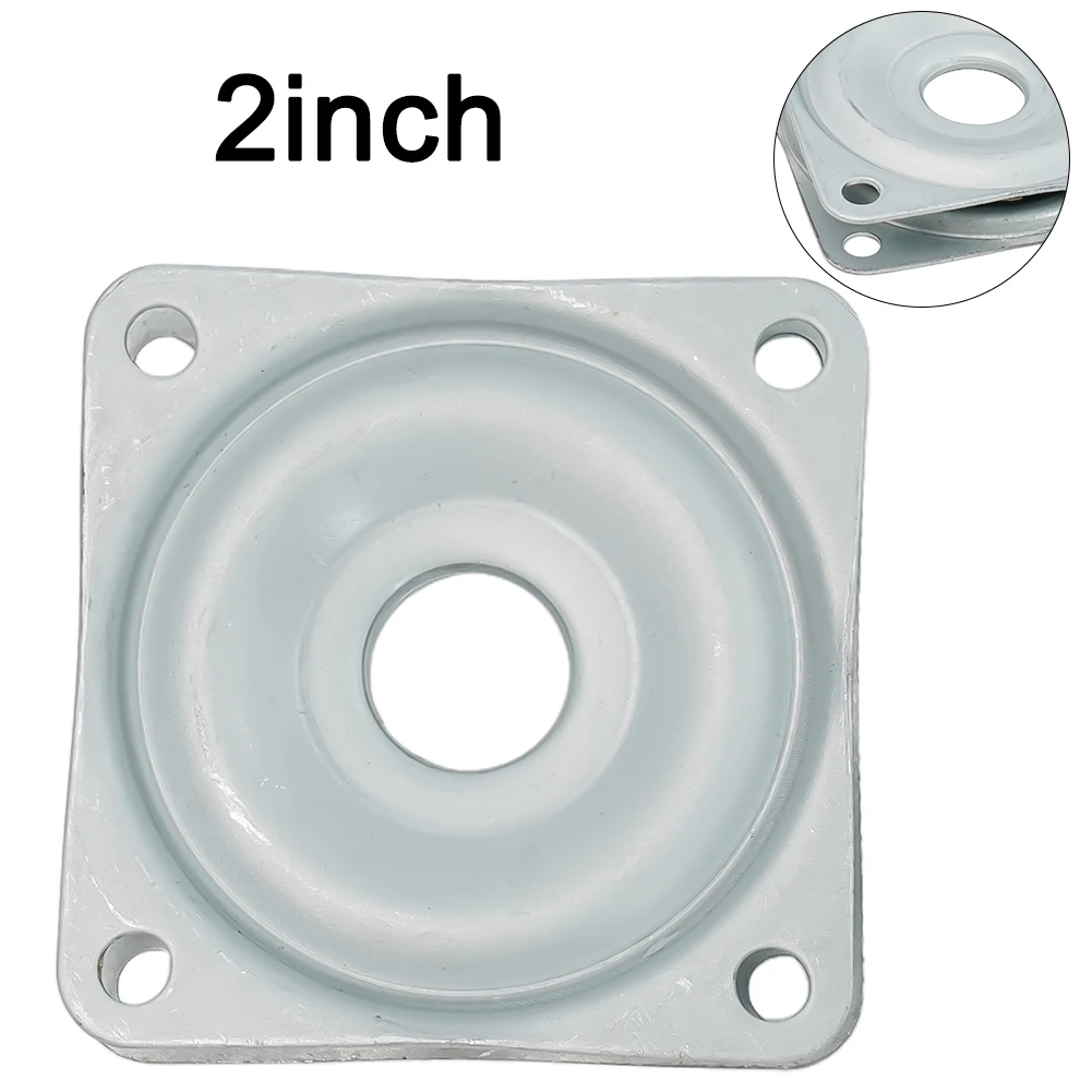 2/3/4inches For Bar Chairs, Office Swivel Chairs, Car Seats 360 Degree Heavy Duty Metal Bearing Rotating Swivel Turntable Plate