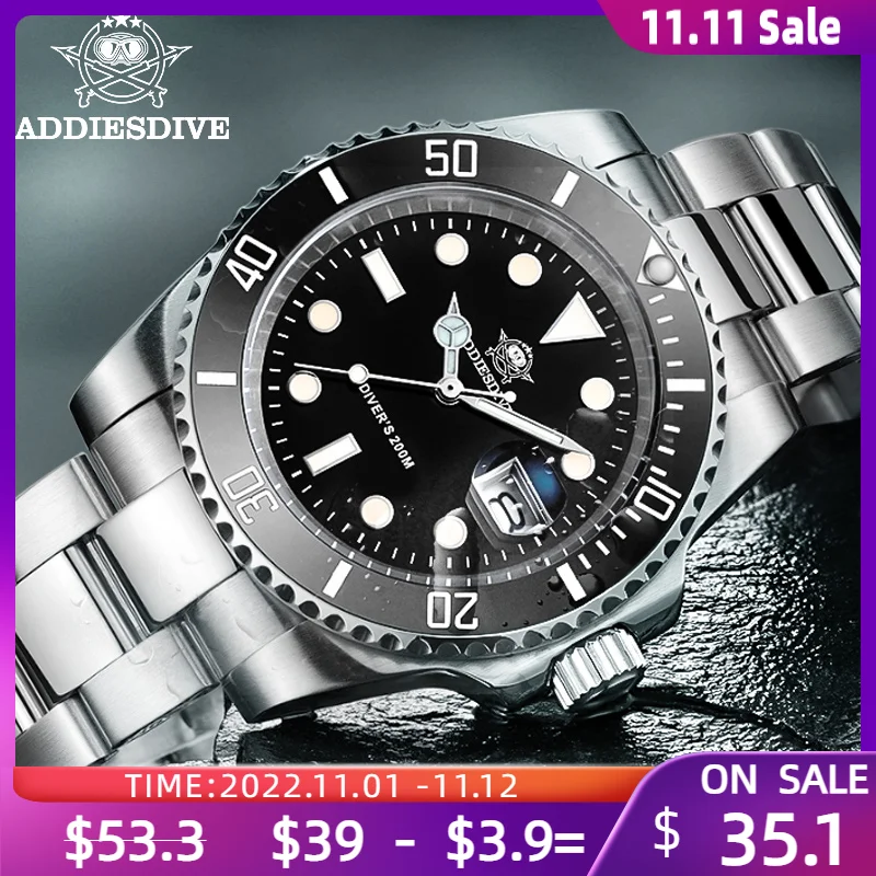 Купить Часы мужские кварцевые, из нержавеющей стали, с календарем