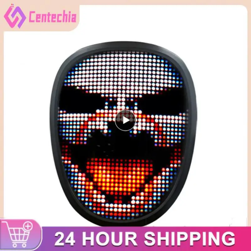 

2/3/5 шт., разноцветные светодиодные маски, меняющие лицо