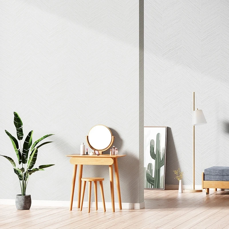 Нордическая Современная Бронзирующая настенная бумага в елочку Геометрические