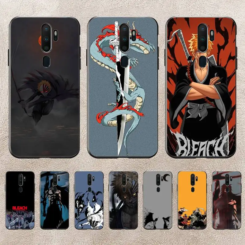 

Japanese Anime Bleach Phone Case For Redmi 9A 8A 6A Note 9 8 10 11S 8T Pro Max 9 K20 K30 K40 Pro PocoF3 Note11 5G Case