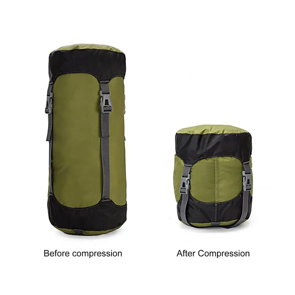

Universal Nylon Large Capacity Travel Sleeping Bag Compression Sack for Outdoor Compression Sack Compression Sack