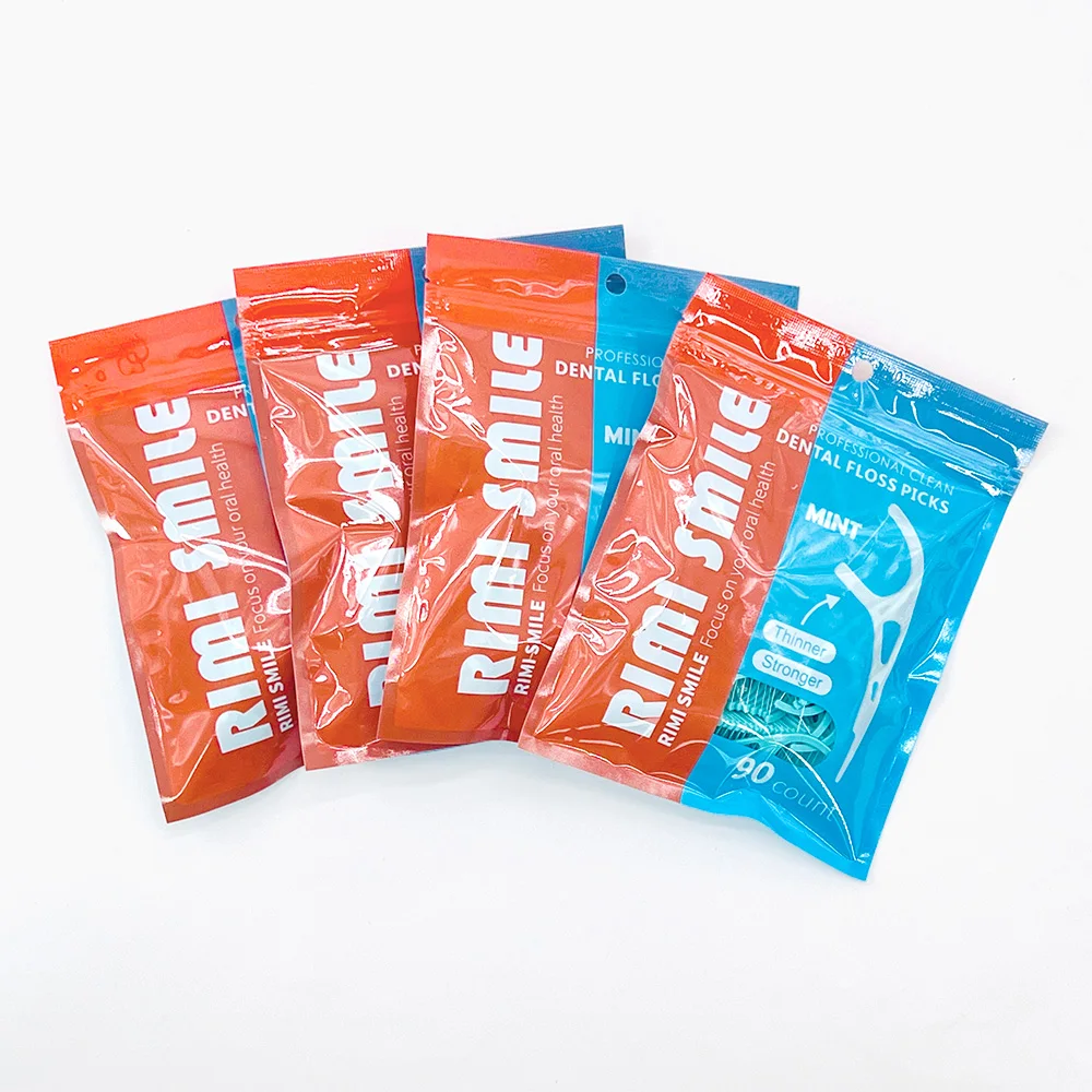 Стоматологические Палочки RIMI SMIILE С Мятными Пакетами — Упаковка 90/270/450 Шт.