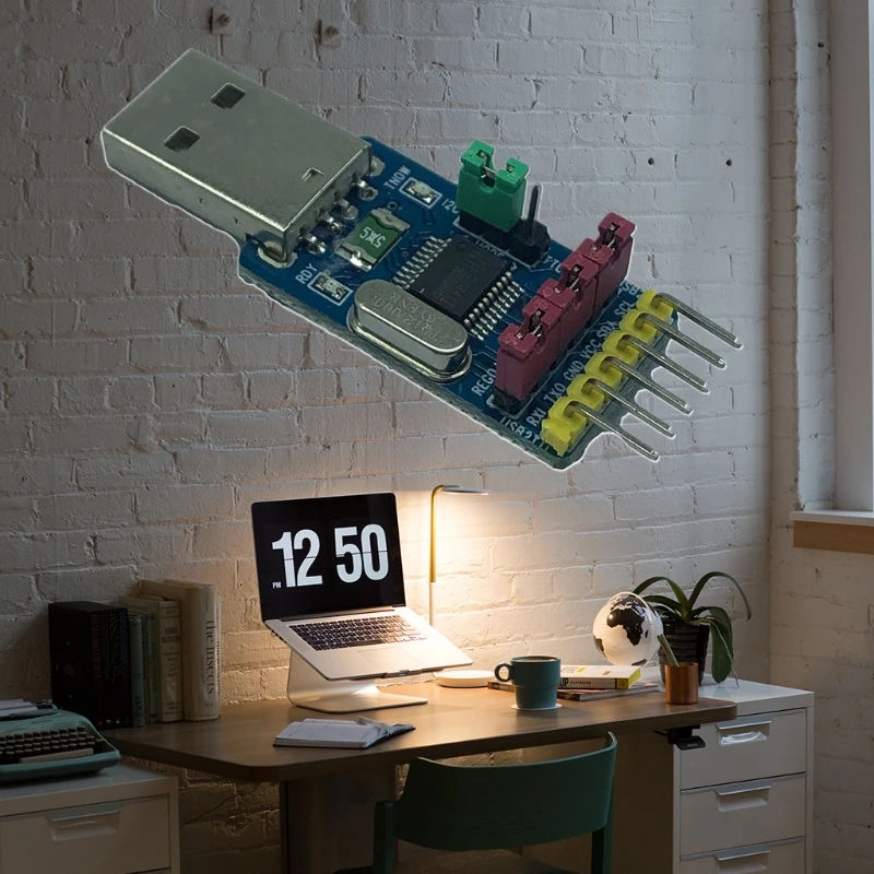 Модуль H7EC YS-CH341T с USB на I2C IIC от к последовательному автоматическому