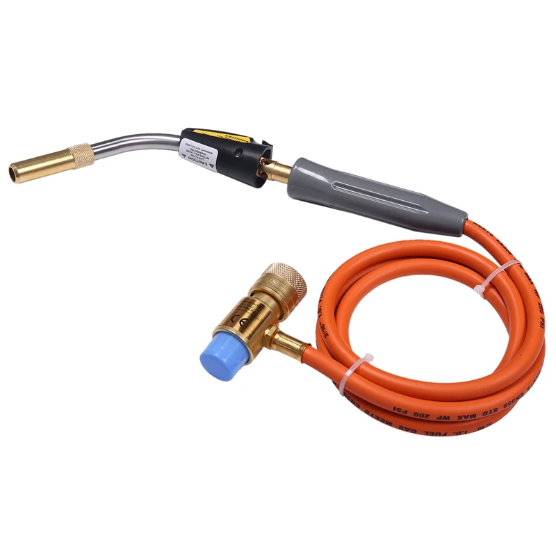

Braze Welding Torch Self Ignition 1.5M Hose Cga600 Connection Gas Torch Hand Propane Mapp Torch