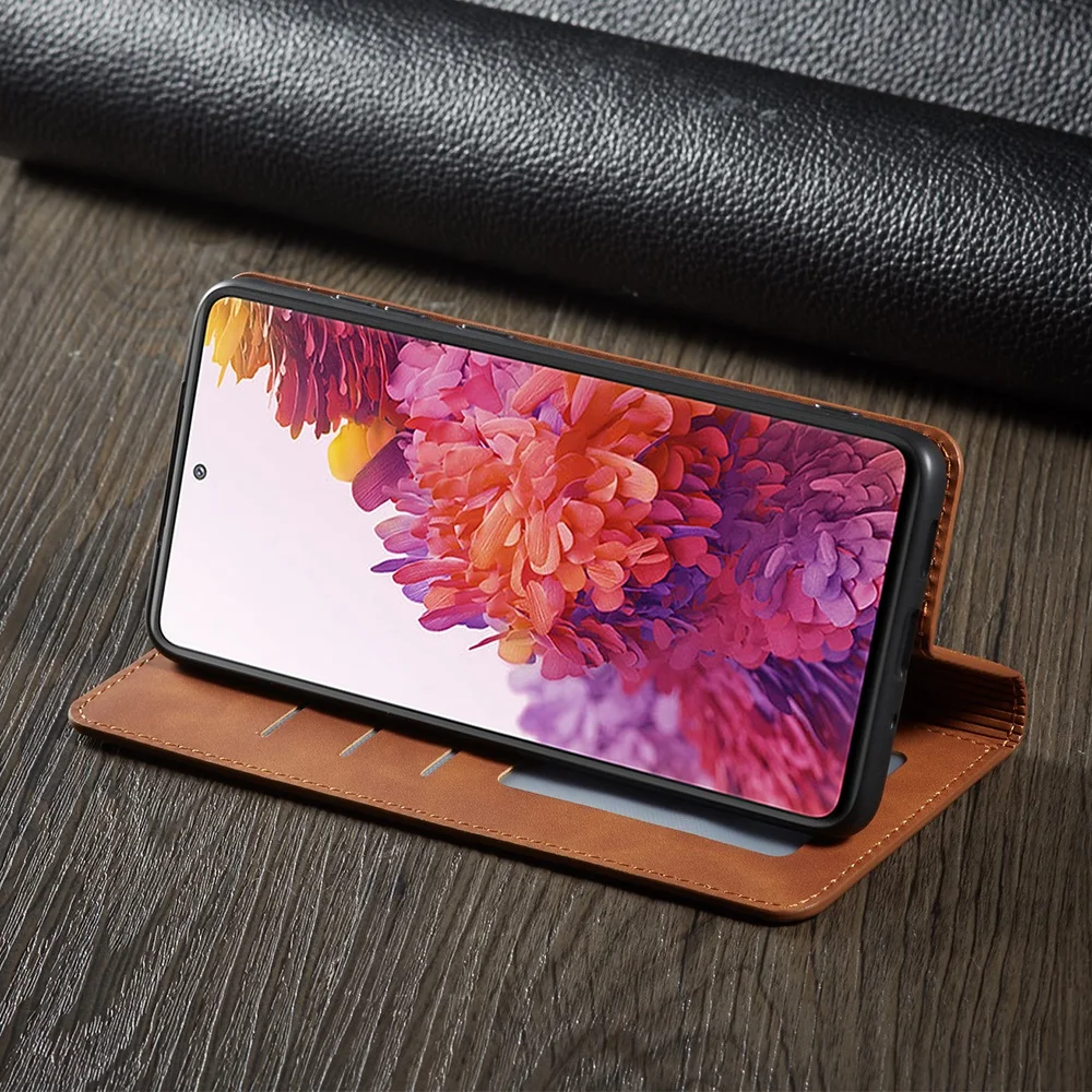 Leather Case for Samsung A53 A33 A14 A13 A12 A23 A22 A32 A52s A73 4G 5G Wallet Flip Cover S23 S22 S21 S20 FE Ultra S10 S9 Plus