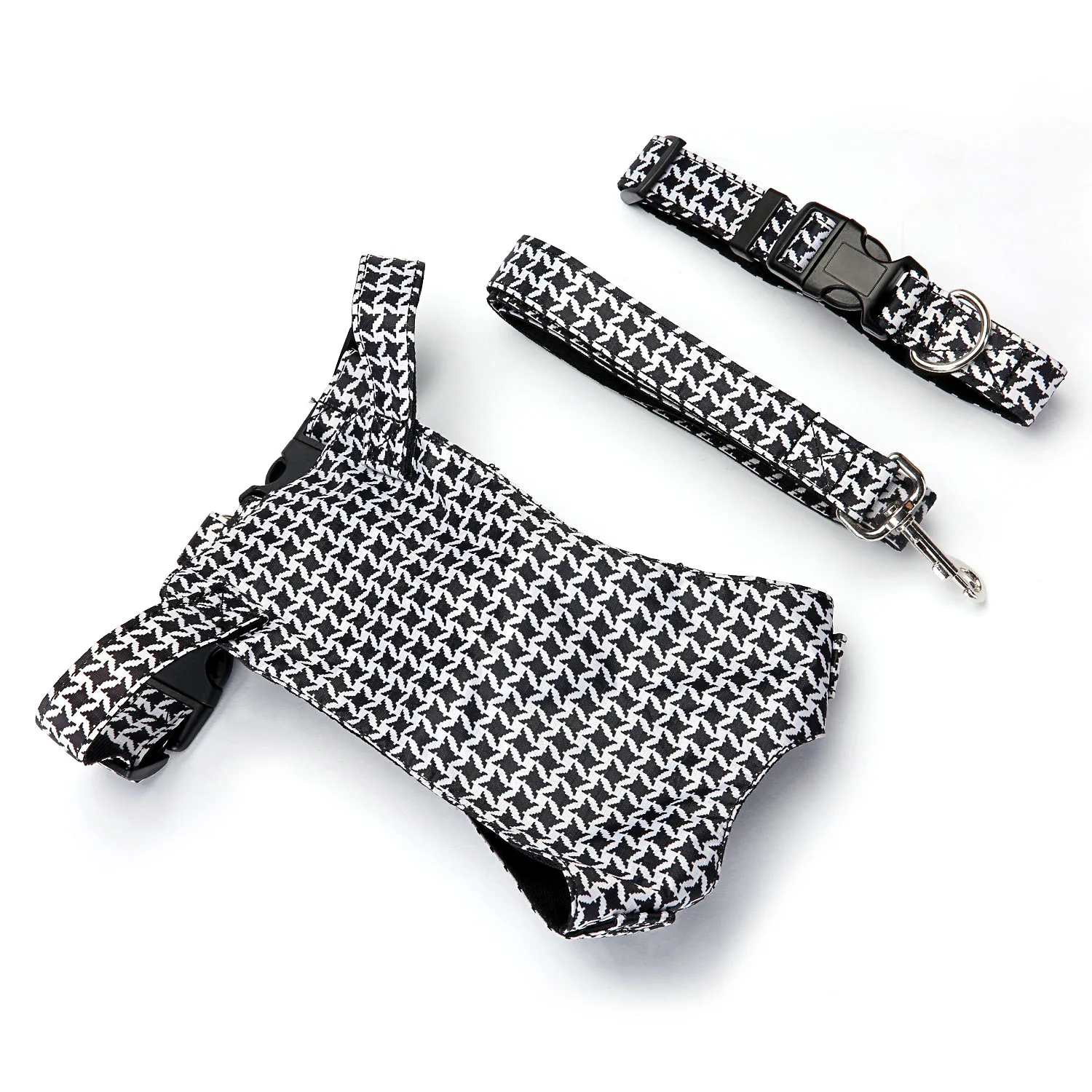 

Ошейник для груди и спины для домашних животных, тройной костюм, дышащий рассеиватель тепла для кошек и собак, регулируемый размер