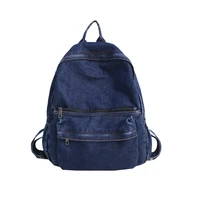 jean bag retro korean leisure simple kawaii backpack womens bag school backpack for college students bags for women