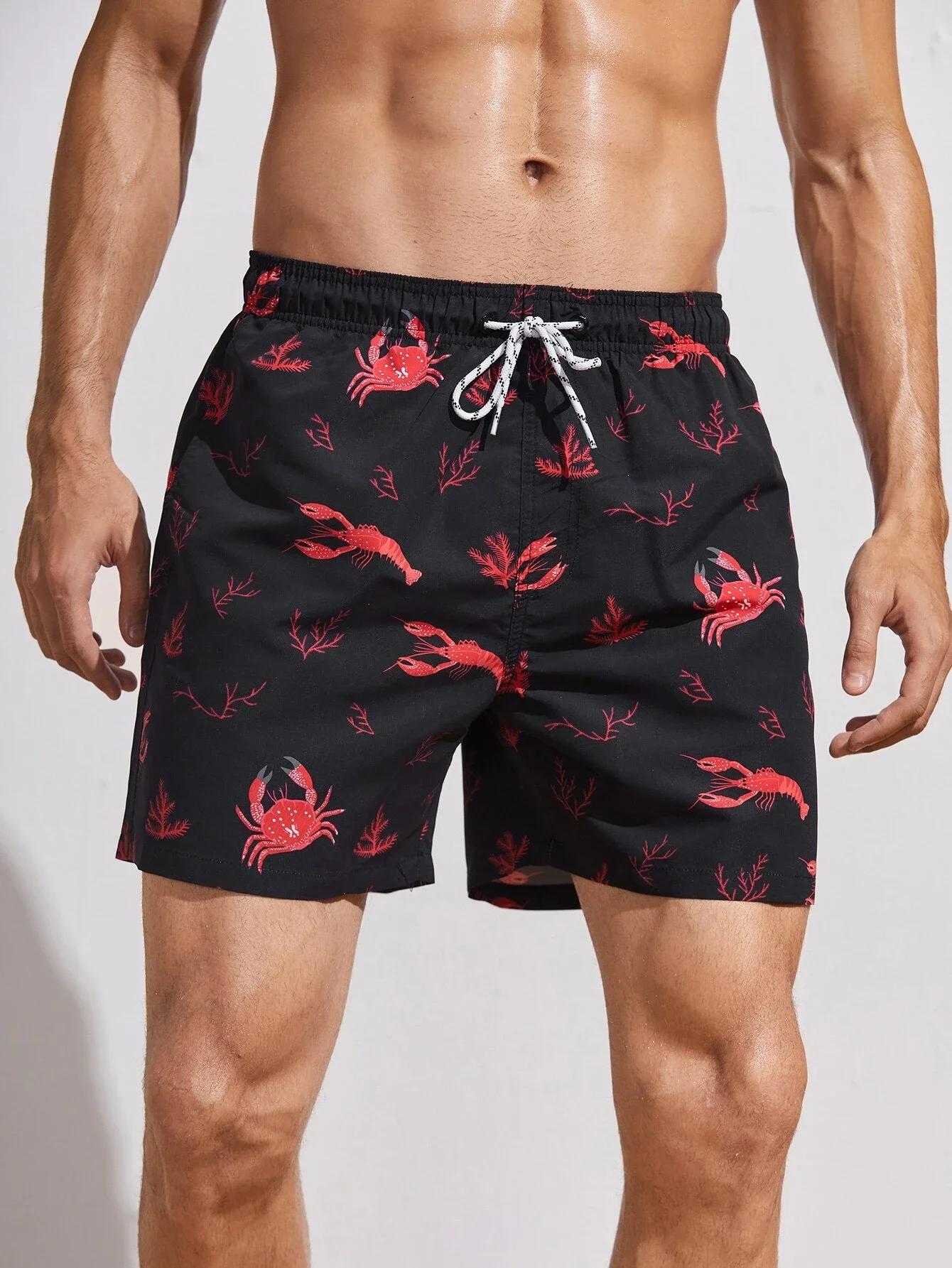 

Шорты мужские с буквенным принтом, Повседневные Спортивные прямые штаны, свободные, уличная одежда, Новинка лета 2022