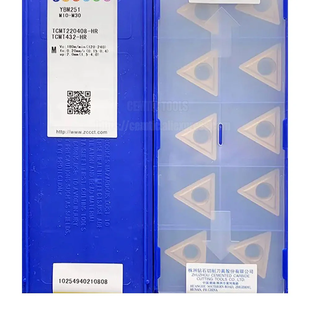 

Токарный станок TCMT220408 HR ZCC TCMT220408-HR TCMT 220408, токарный Режущий инструмент для стали, нержавеющей стали, чугуна