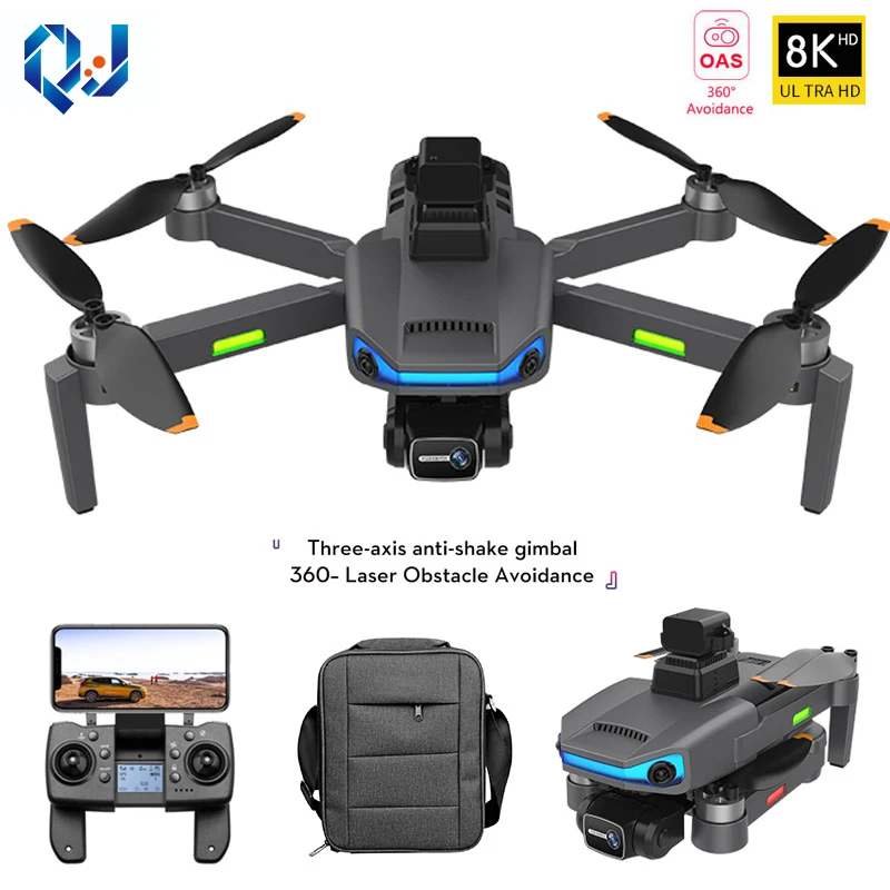 

Квадрокоптер QJ AE3 Pro Max складной, 6 осей, GPS, Wi-Fi, FPV