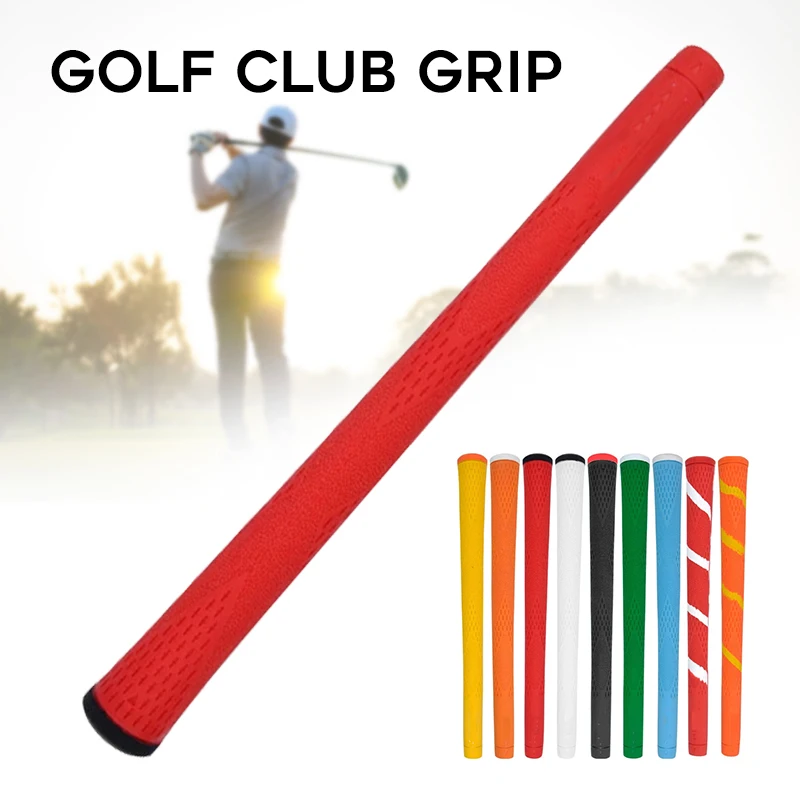 

Golfs Club Grip with Non-Slip Texture Ultra Light Ergonomic Grip High Stability Rubber 5 Colors Optional Golfs Club Grip ASD88