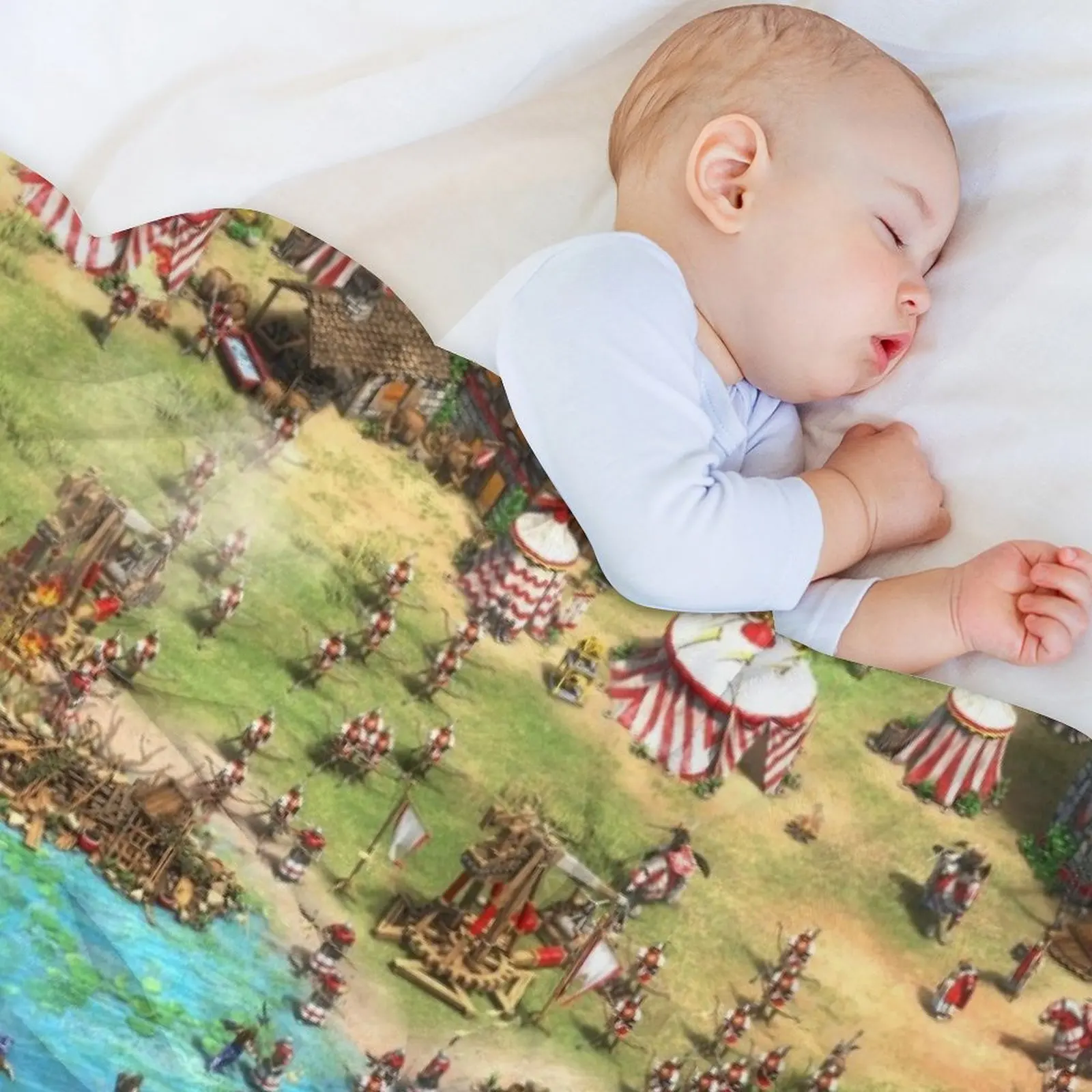 Тонкое одеяло с изображением британского происхождения из аниме возраст империй