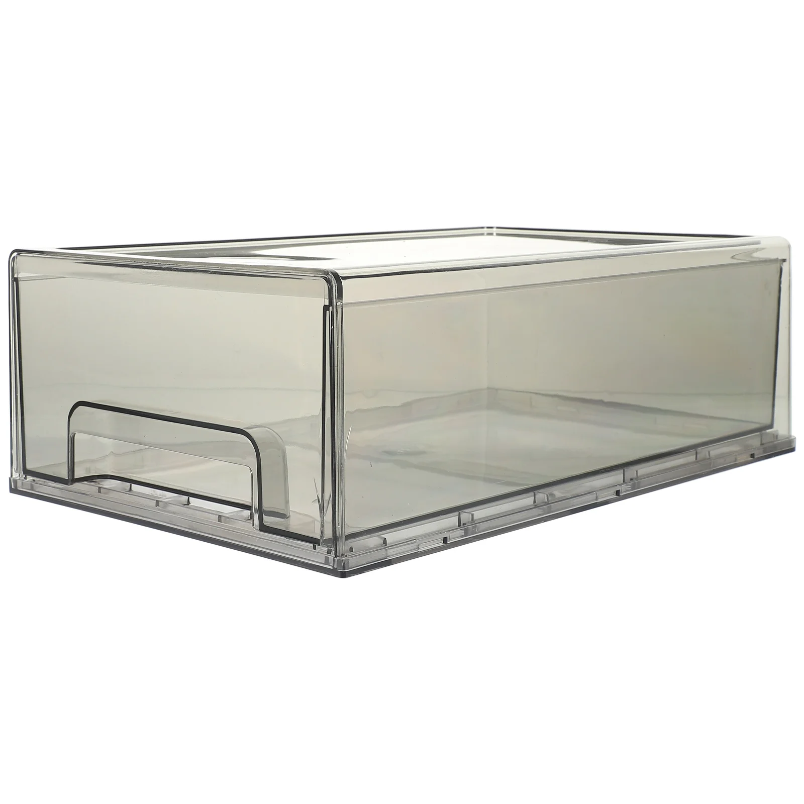 

Multi-function Fridge Organizer Transparent Freezer Container Kitchen Drawer Type Box