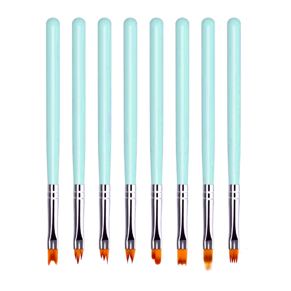 

8 шт., набор профессиональных кистей для рисования на ногтях