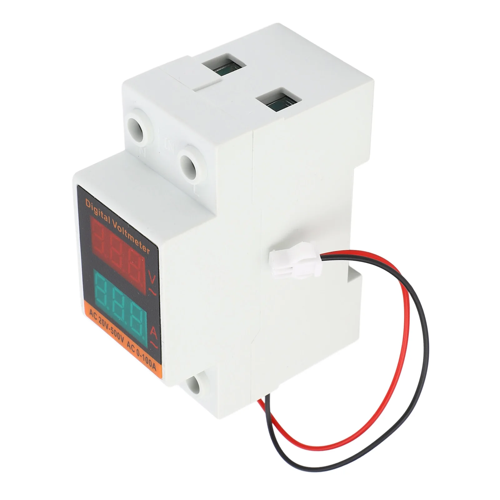 AC20 ‑ 500V 0 100A Вольтметр Амперметр Светодиодный дисплей Тип рельса Высокоточный
