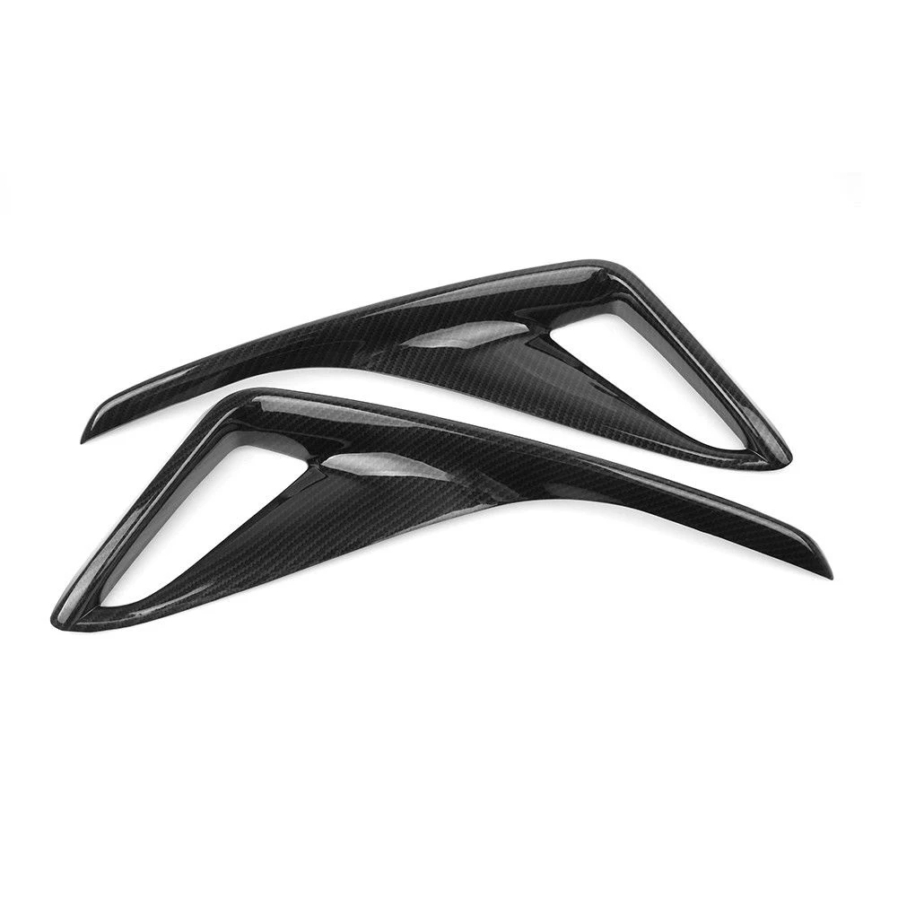 2 шт. накладки на задние противотуманные фары из углеродного волокна для Toyota Chr