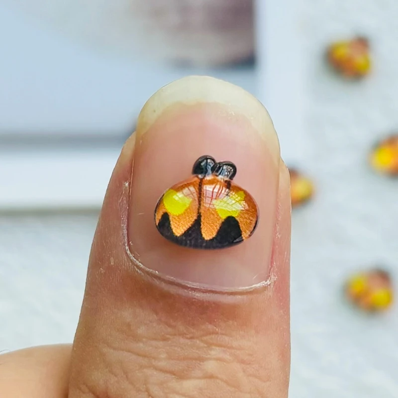 50 шт. мультяшная Резина готический Хэллоуин ужас искусство Тыква голова плоская