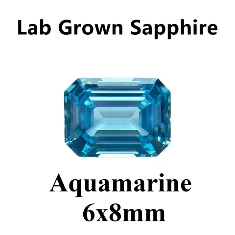 Лабораторные сапфир, изумруд, кобальтовая шпинель бусины для ювелирных изделий с сертификатом AGL