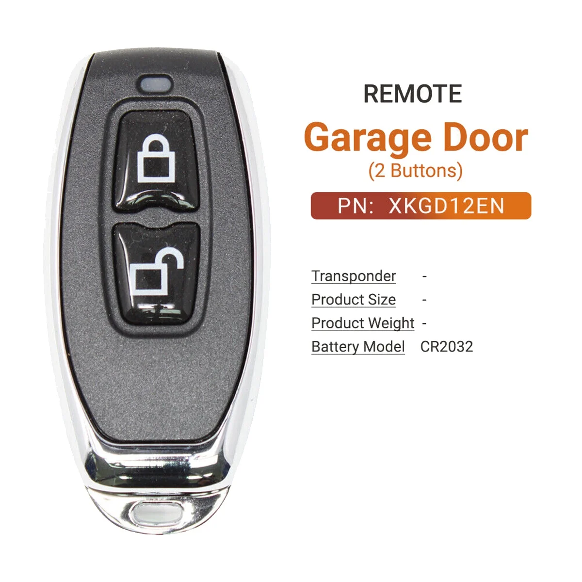 Универсальный пульт дистанционного управления для гаражных дверей Xhorse XKGD12EN 2