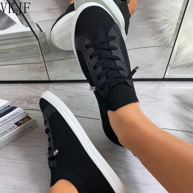 2021 Summer Women Shoes Mesh Light Breathable Women Flats Shoes Female Trainers Fashion Casual Shoes Zapatillas Mujer