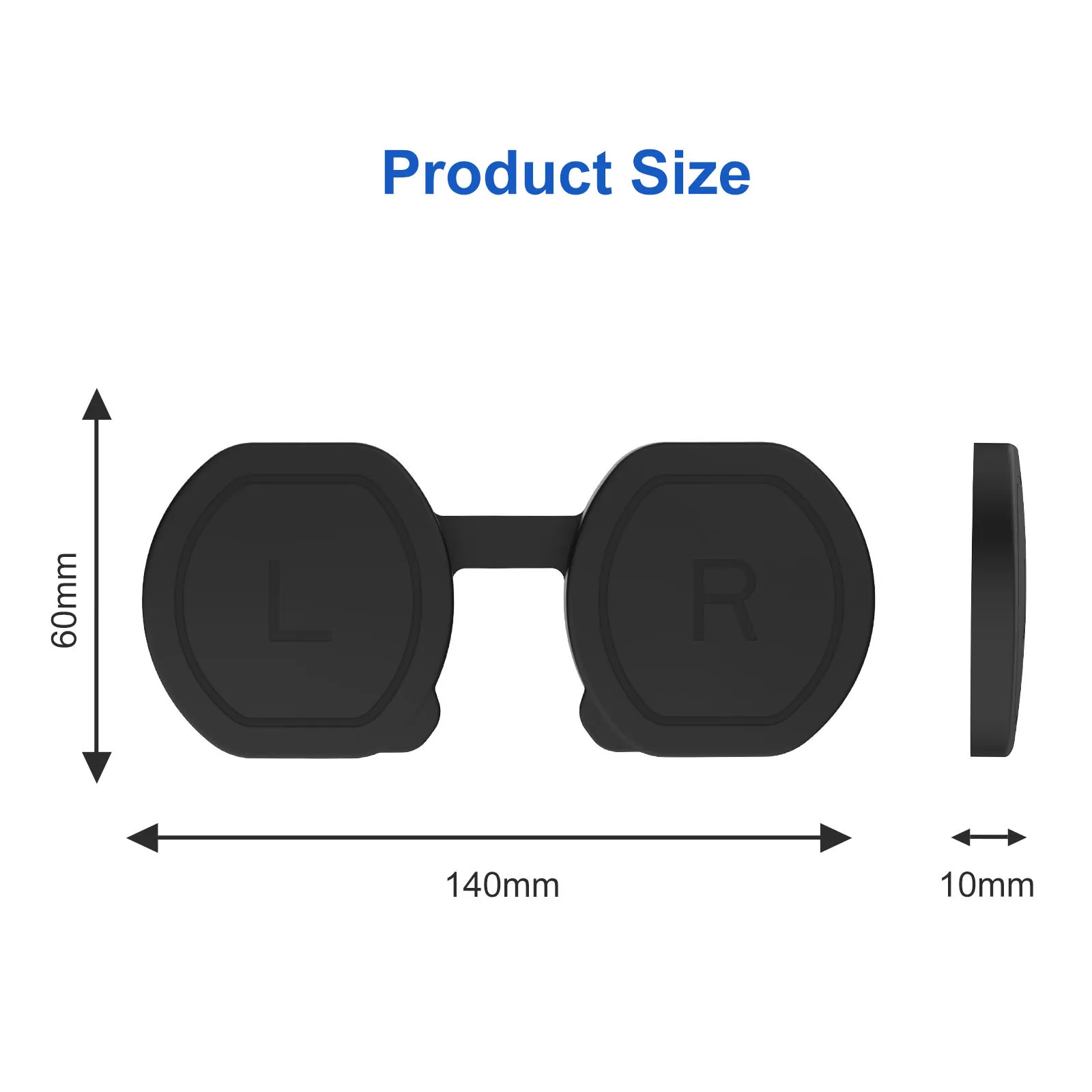 Lens Dust-proof Cover for PSVR2 VR Headset Glasses Silicone Protectors Cap Anti-scratch For P-S VR 2 PS VR2 Accessories images - 6