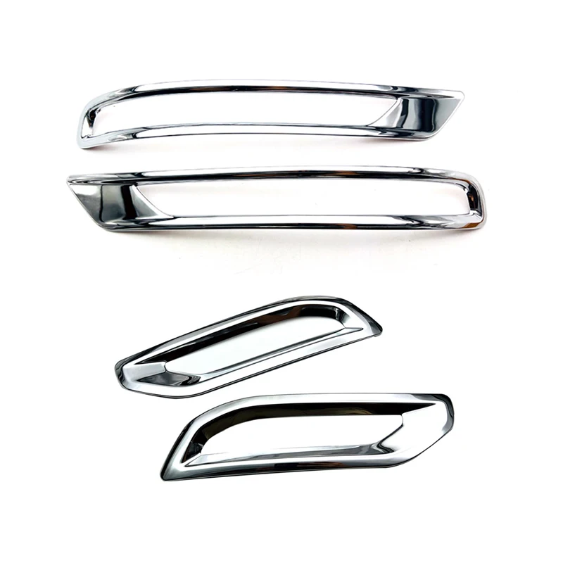 

Автомобильный хромированный задний противотуманный фонарь, накладка на противотуманную фару, лицевая панель для Mitsubishi Outlander 2022 2023, Стайлинг, декоративные аксессуары