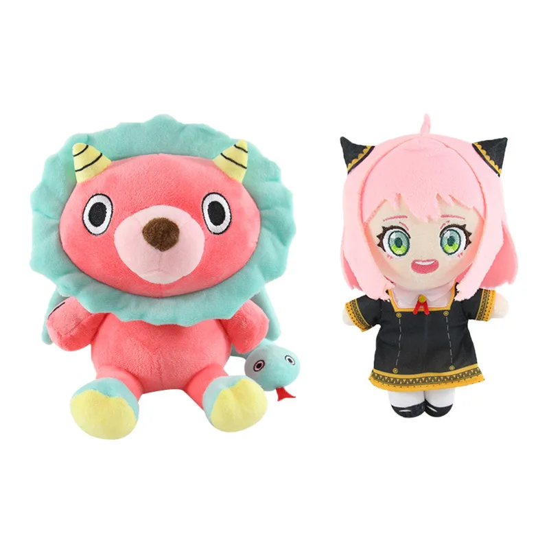 

Anime Spy X Family Plush Toys Anya Forger Lion Muppet Stuffed Doll Cartoon Anya's Chimera Soft Cute Plushie Toys Kids Xams Gift