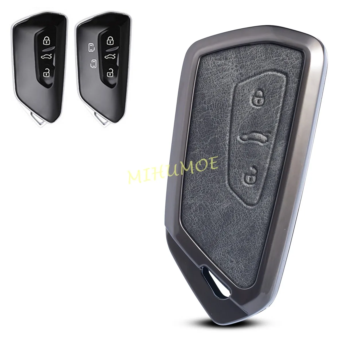 Для Volkswagen VW Atlas ID3 ID4 Golf GTI MK8 Seat Leon MK4 Tarraco Cupra Formentor Born цинковый кожаный чехол для
