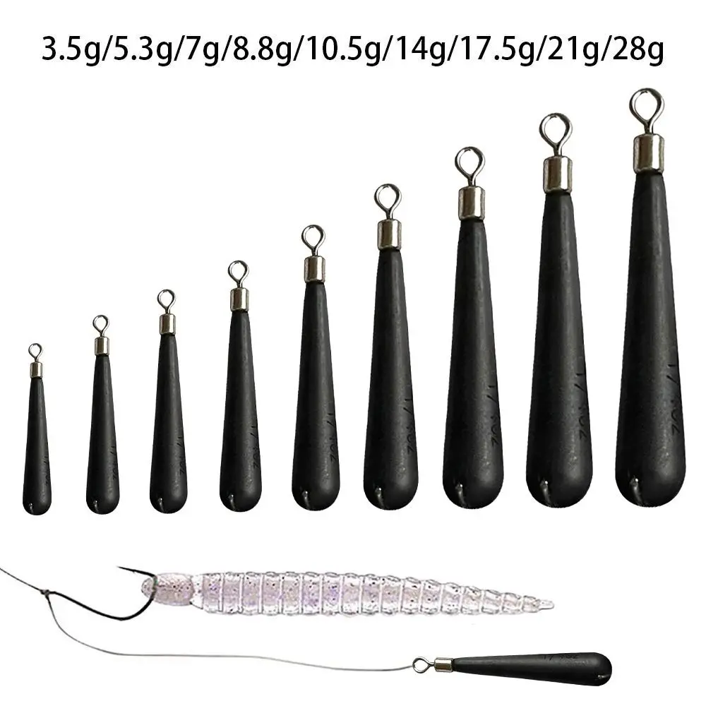 3 5 г-20 г рыболовные вольфрамовые грузики для разрыва падения грузила пуля