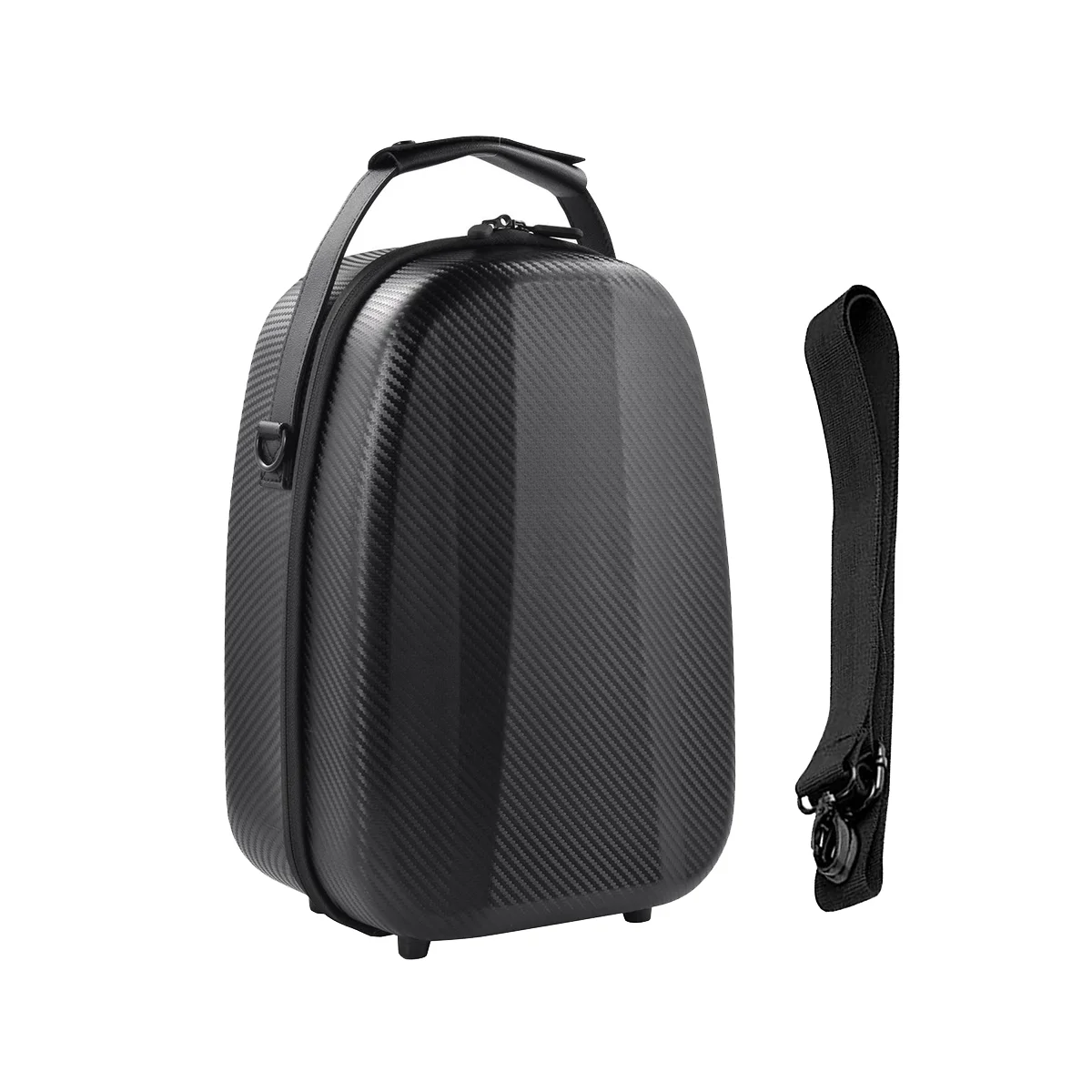 

Storage Bag for PS VR2 VR Headset Handbag Shockproof Carrying Case Waterproof Protective Cover-Straw Mat Pattern