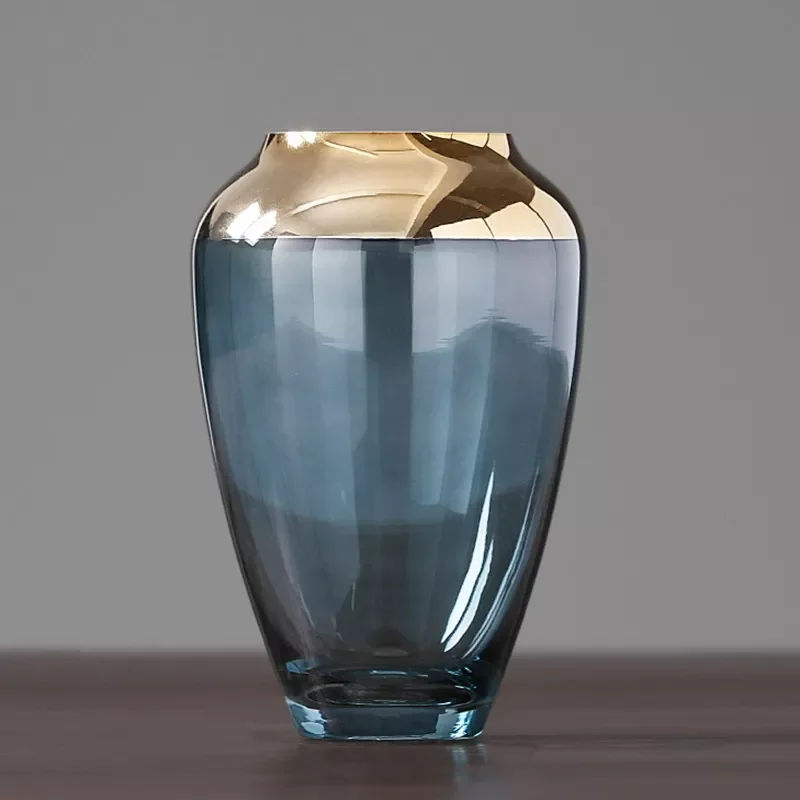 

NEW2023 Glass vase decoration modern simple transparent creative arrangement living room home furnishings