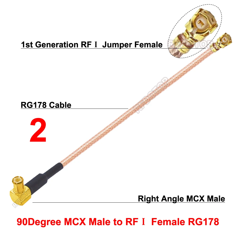

RFDOTOP Кабель MCX IPX перемычка Wi-Fi антенна RG178