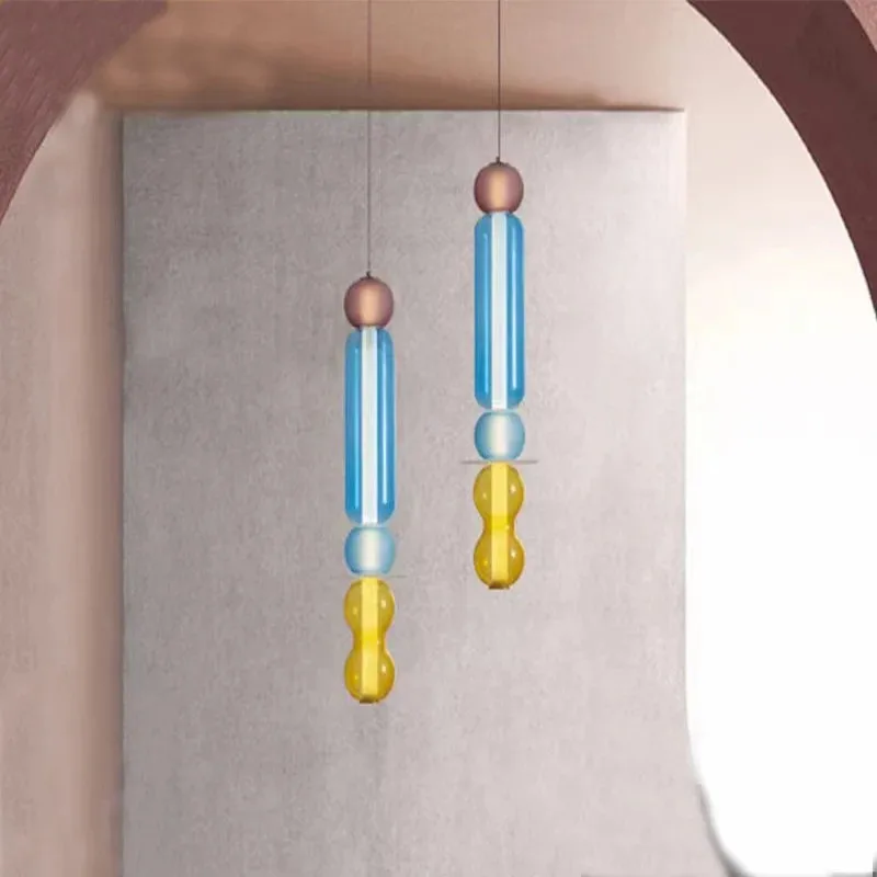 Подвесной светильник Candy креативный дизайнерский стеклянный подвесной для бара