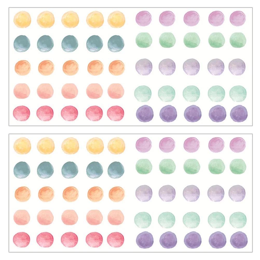 

2Pcs Dot Wall Stickers Domestic Decorations Bedroom Living Room Wall Stickers