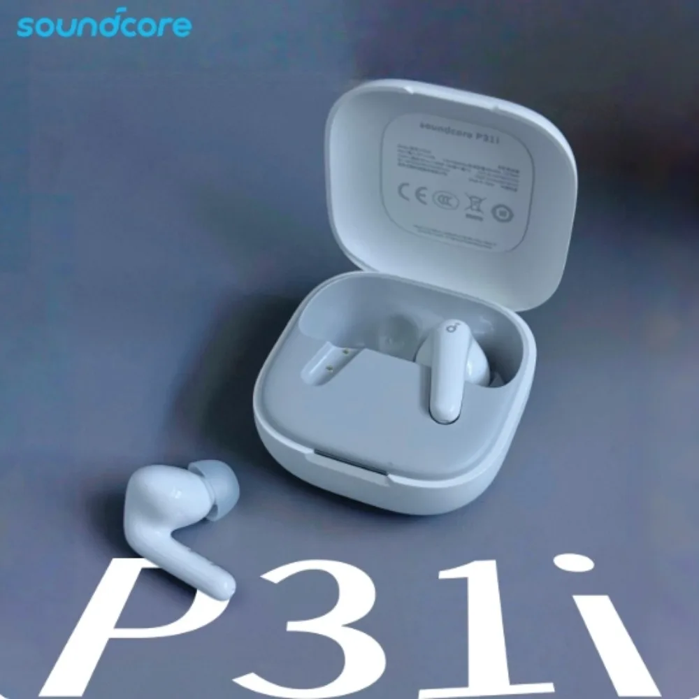 Фото Беспроводные наушники Anker Soundcore P31i с адаптивным шумоподавлением ANC 52 дБ, LDAC Hi-Res, Bluetooth 6.1, водонепроницаемость IP55, 50 часов работы, AI Call №1