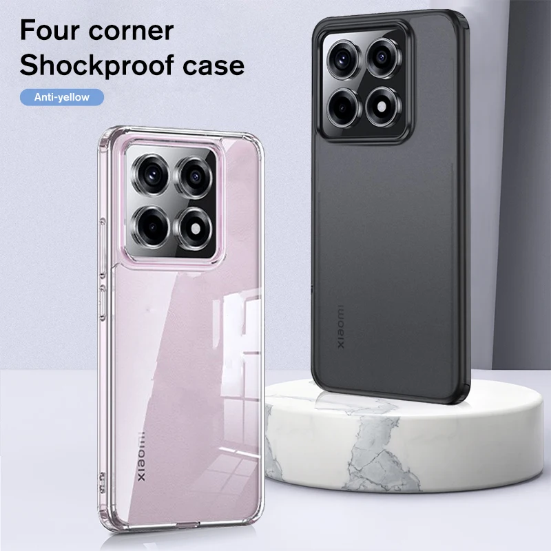 Противоударный чехол с четырьмя углами для Xiaomi 14T Pro 2024 6 67 дюйма защитный Mi 14 T 14Tpro