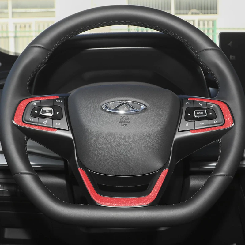 

Автомобильный Стайлинг для Chery TIGGO 7 pro 2020 2021 2022 рулевое колесо Автомобильные Наклейки Аксессуары Украшение интерьера автомобильные части