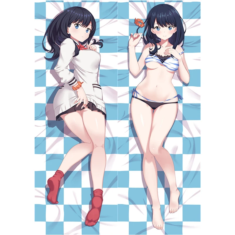 Recommend   Anime Body Pillowcase Hugging Dakimakura SSSS.GRIDMAN Rikka Takarada  92001 Sexy boy Girl Home Room Decor