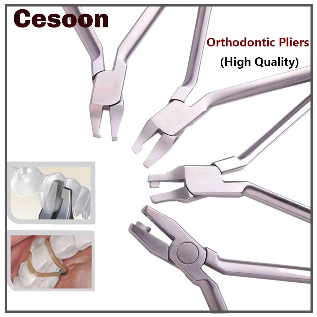 

Стоматологические Ортодонтические Плоскогубцы Cesoon, профессиональная термоформовка, невидимые скобы, диаметры 4 типов, Стоматологические Ортодонтические инструменты