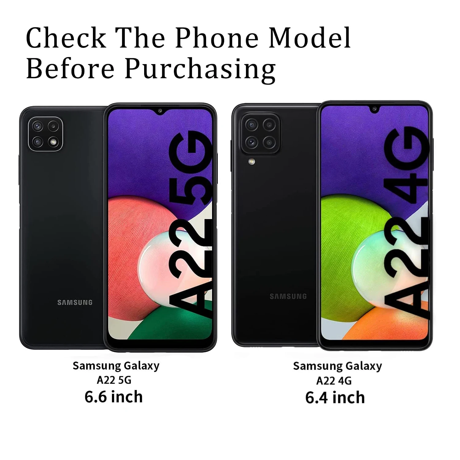 2/4Pcs Screen Protector Glass For Samsung Galaxy A22 A22s 5G A22-5G Tempered Glass Film
