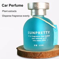65ml car perfume sturdy matte surface car decor fragrance diffuser for office car perfume bottle car fragrance diffuser