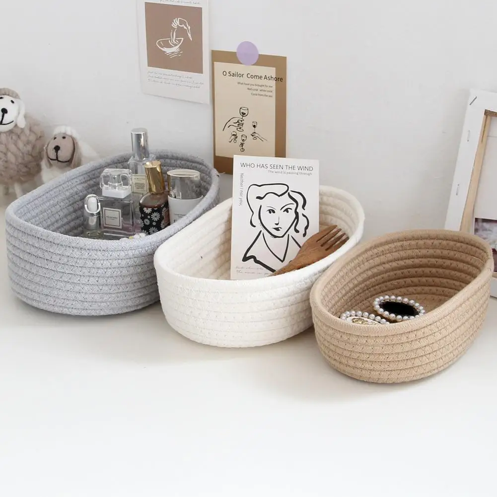 

Storage Box Hand Made Durable Wear-resistant Folding Stackable Decorative Portable Snack Organizer Container for Home