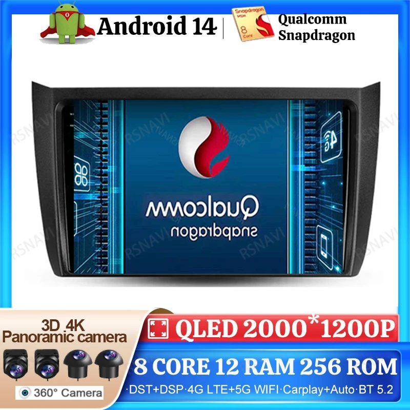 Автомобильное радио Android 14 для Lifan 620EV 650EV 2015-2019 GPS головное устройство Viedo плеер DVD 4G