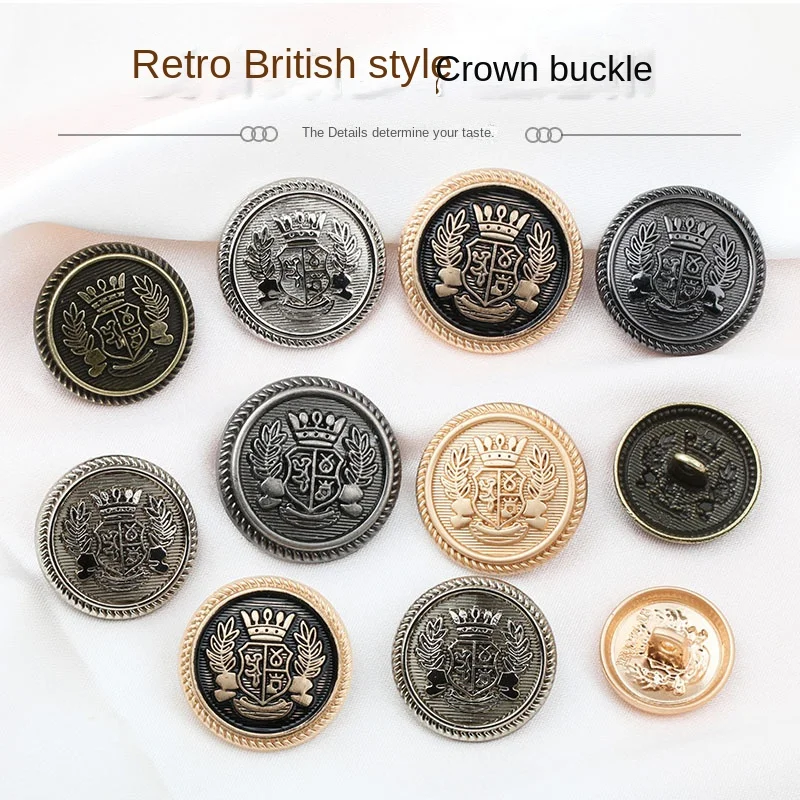 10 шт. женские джинсовые пуговицы для одежды Женская куртка 20 мм горячая