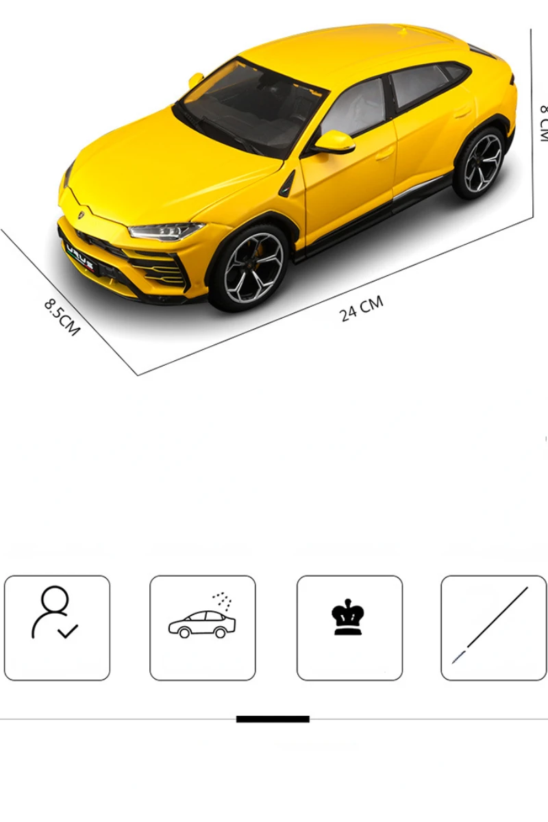 ブラーゴLamborghini Urus 1/18 Bburago 1:18 Lamborghini Urus, металлическая модель