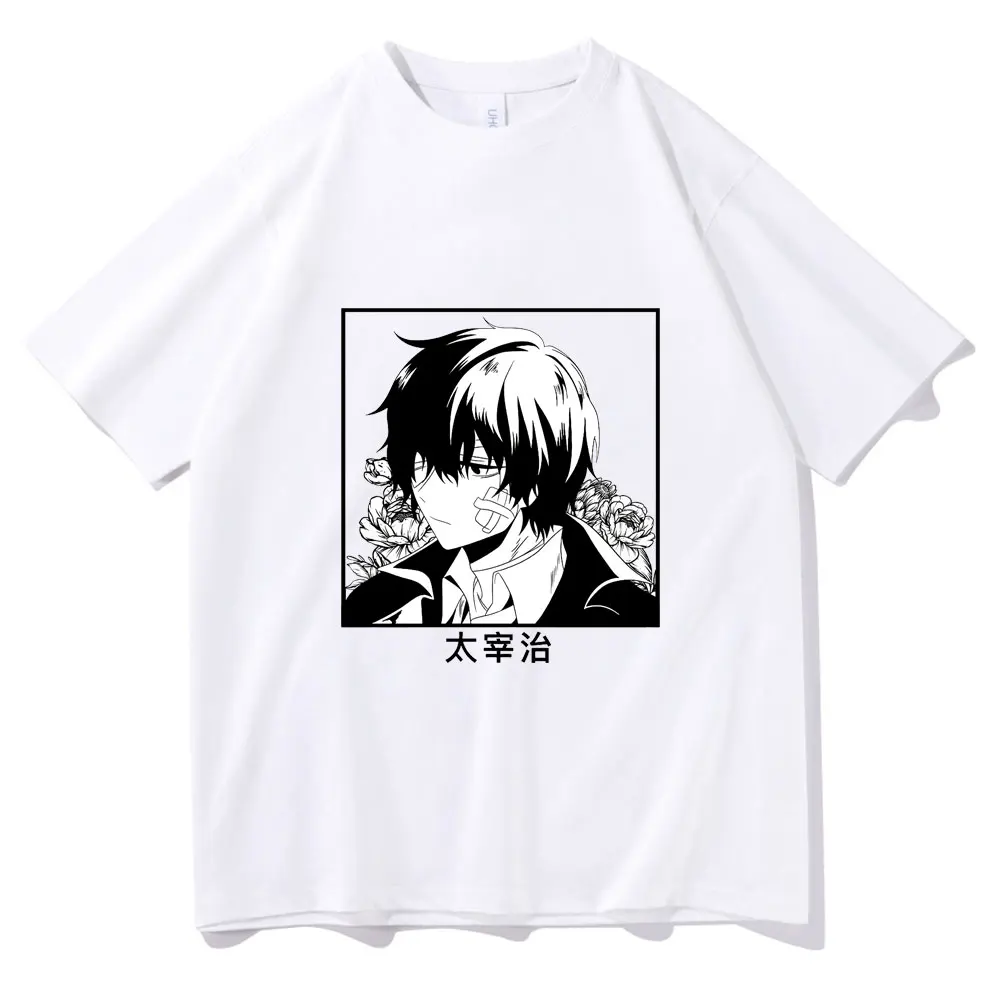Футболка Chuuya накахара из японского аниме бродячие псы для мужчин и женщин модные