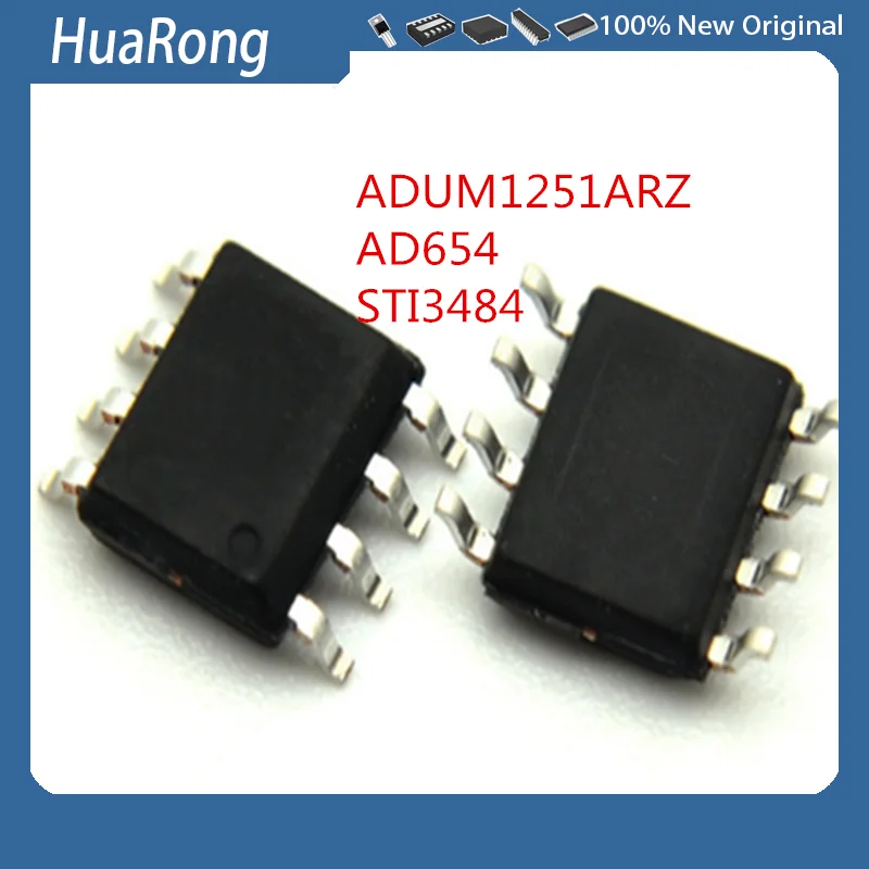 5 шт./лот ADUM1251ARZ ADUM1251 1251ARZ AD654 AD654J AD654JR AD654JRZ STI3484 S3484BB STI8035BE S8035BE STI8036BE SOP-8