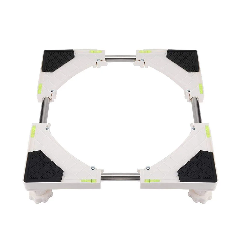 

4/8 футов сверхмощная универсальная подставка для стиральной машины противоскользящая Противоударная Регулируемая подставка с колесами де...