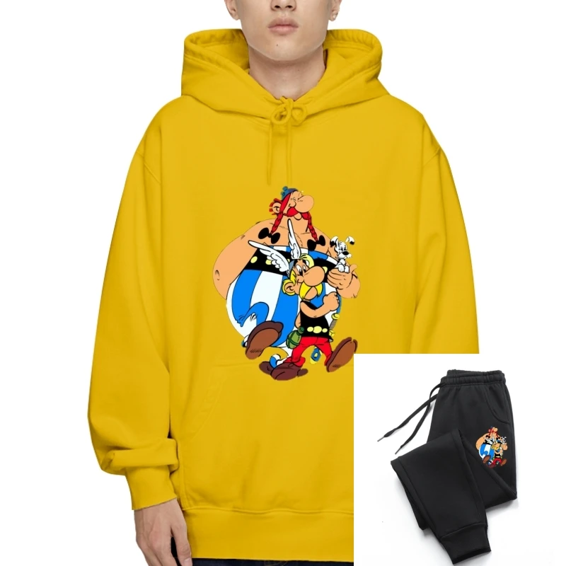 

Asterix SweaSweatOuterwear Hoodie Asterix And Obelix SweaSweatOuterwear Hoodie Drawstring Warm SweaSweatOuterwear Hoodie Men 100